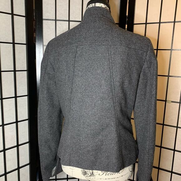 Stile Benetton military inspired black gray jacket - Picture 3 of 3